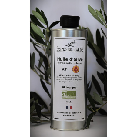 Huile d'olive VIERGE AOP et Biologique